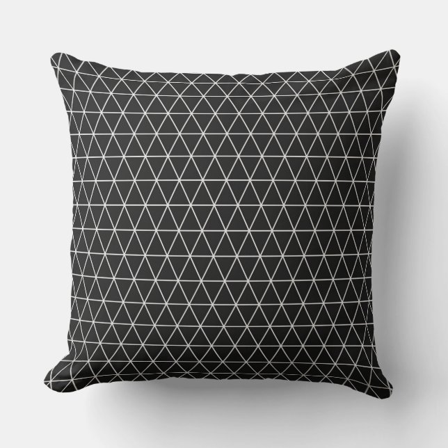 Almofada Black Throw Pillow (Frente)