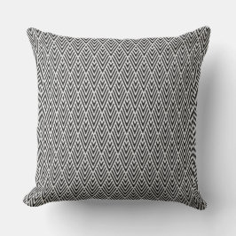 Almofada Black Throw Pillow