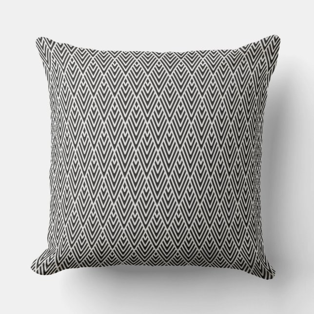 Almofada Black Throw Pillow (Frente)