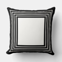 Almofada Black & White Geometrical 