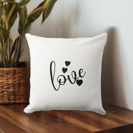 Almofada Black & White Throw Pillow