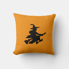 Almofada Black Witches on Orange