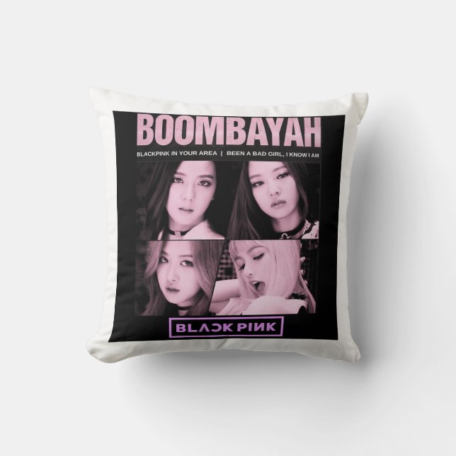 Almofada BlackPink BoomBayah (Frente)