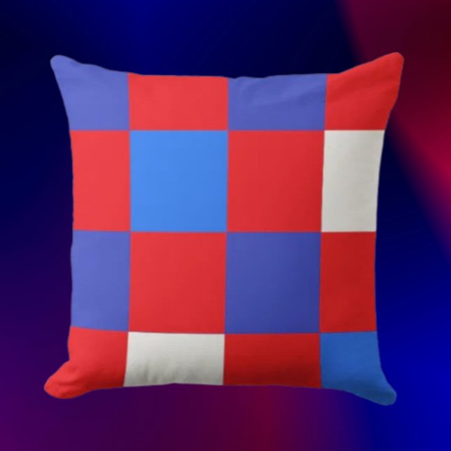 Almofada Block Party USA – Independence Day Throw Pillow (Criador carregado)