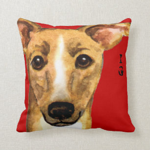 Almofada Bloco da cor do galgo italiano