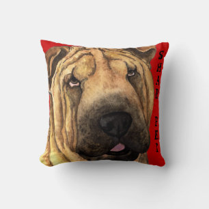 Almofada Bloco de Cores Shar-Pei