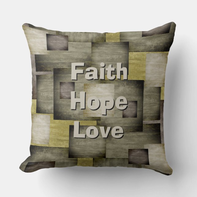 Almofada Blocos de Cores de Queda (Frente)