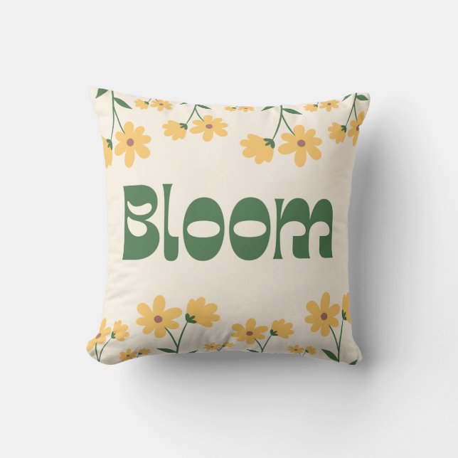 Almofada Bloom design (Frente)