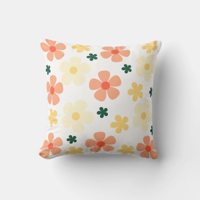 Almofada Bloom Pop Fiesta Travesseiro decorativo (Frente)