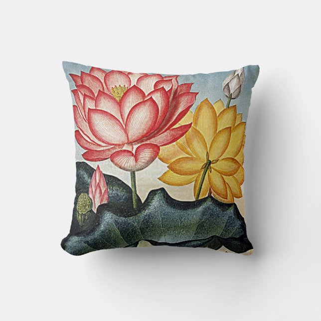 Almofada Bloomias Botânicas Flores Tropicais Cushions (Frente)
