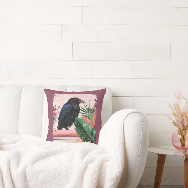 Almofada BlossomRaven in Tropical Garden (Sofá)