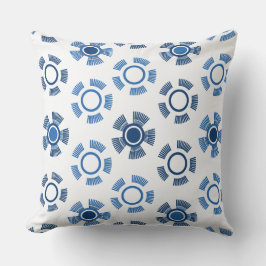 Almofada Blue Abstrato Suns