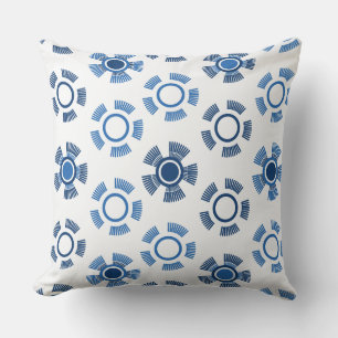 Almofada Blue Abstrato Suns