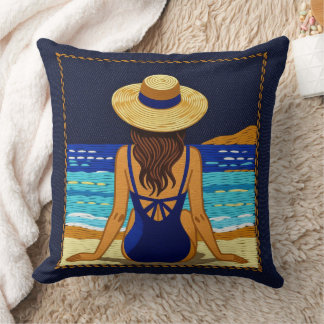 Almofada Blue Beach Noir