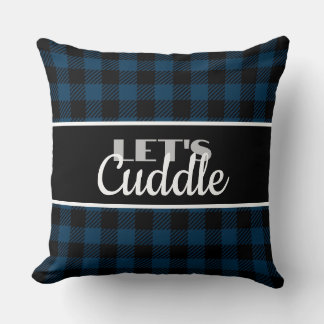 Almofada Blue Buffalo Xadrez Cuddle