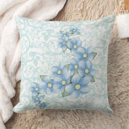 Almofada Blue Flowers