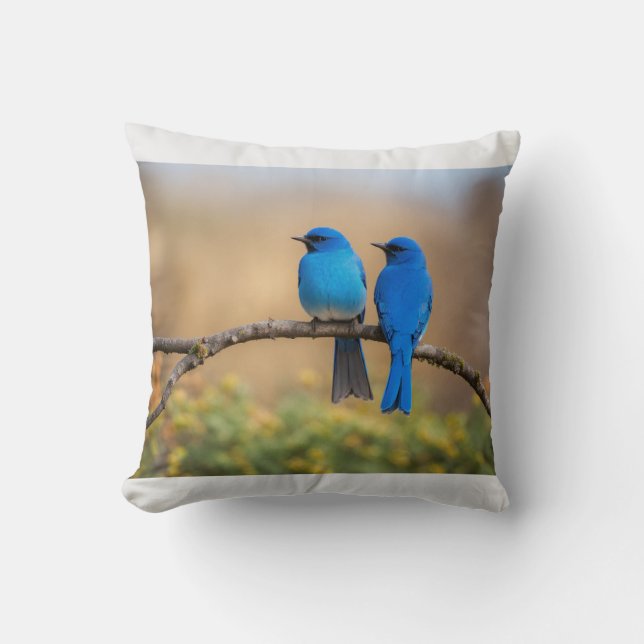Almofada Blue Harmony - Um momento de alegria (Frente)