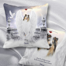 Blue Merle Collie Angel, Dog Heaven - Pet Memorial