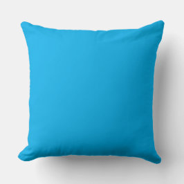 Almofada Blue Ocean Solid Color, Modern, Simple, Trendy