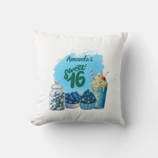 Almofada Blue Sweet Sixteen Pillow