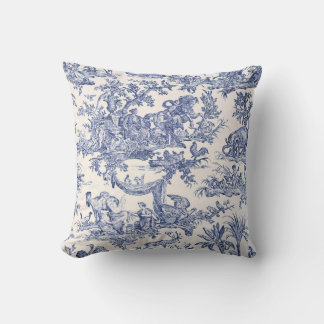 Almofada Blue Toile - English - French - French Country sid