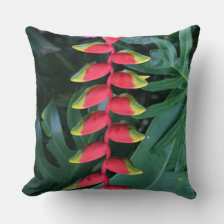 Almofada Blume rot gelb grün