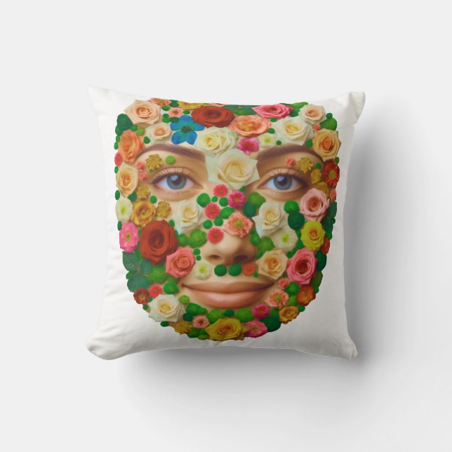 Almofada Blumengesicht (Frente)