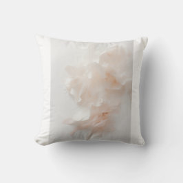 Almofada Blush Pink Floral Abstract Art Print | Soft Petal