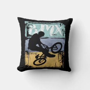 Almofada BMX Tee - Controlador de Bike BMX Retro Vintage