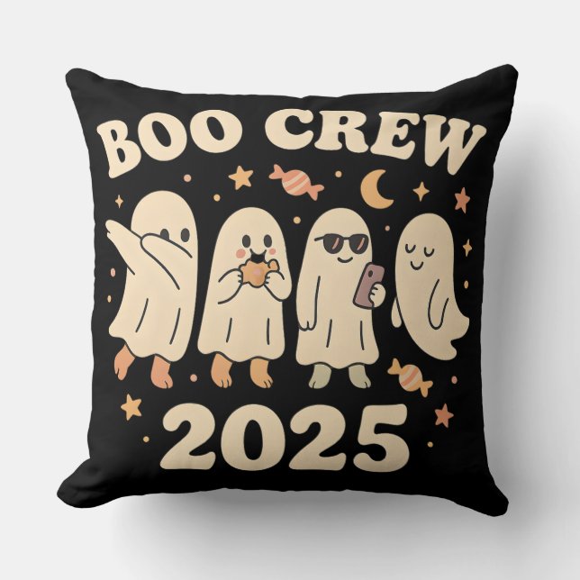 Almofada Bo Crew 2025 Trending Ghost Squad (Frente)