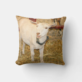 Almofada Boca doeling da cabra de Saanen aberta