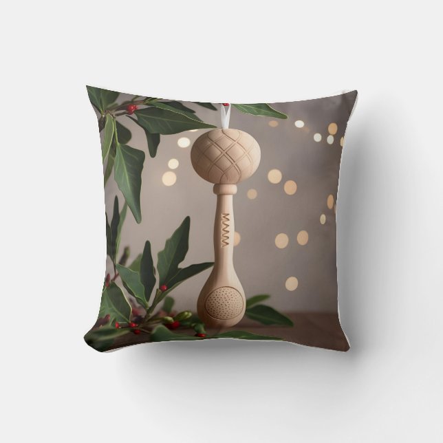 Almofada Bocado de Bebê 3D artístico - Duplique o deleite! (Frente)