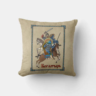 Almofada Bogatyr russo medieval