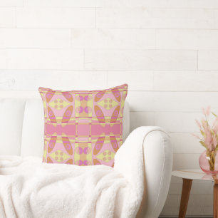 Almofada Bohemian Chintz New Peach Sundae