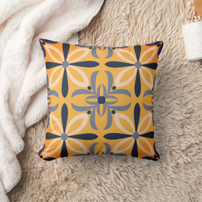 Almofada Bohemian Design Square Throw Pillow (Cobertor)
