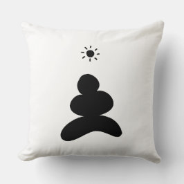 Almofada Boho abstract Stone and Sun