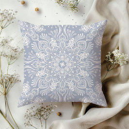 Almofada Boho Barkley Mandala - cinza leve