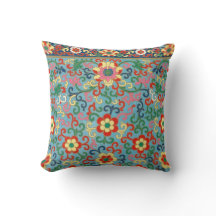 Boho Chic Retro Oriental Floral