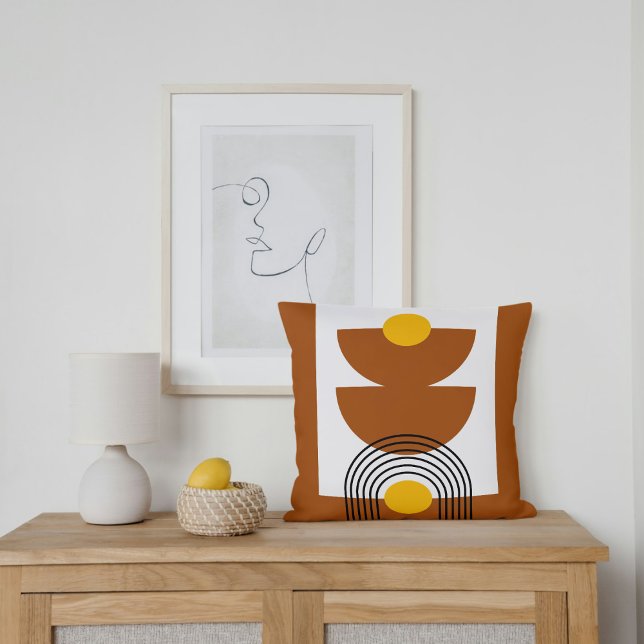 Almofada Boho Earth Tones Throw Pillows (Criador carregado)