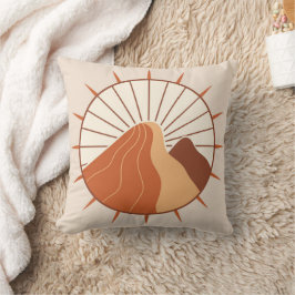 Almofada Boho Earth Tones Throw Pillows