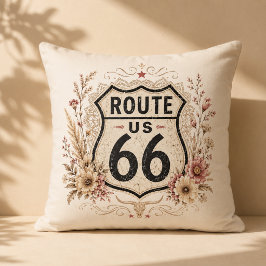Almofada Boho Floral Acento da Estrada Mãe