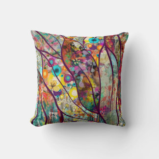 Almofada Boho Kaleidoscope - Arte Floral Inspirada pela Nat