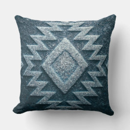 Almofada Boho Navajo Tribal Throw Pillow