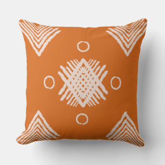 Almofada Boho Orange Tribal