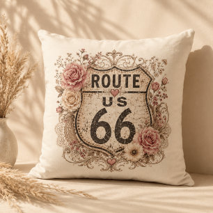 Almofada Boho Shabby Chic Mãe Estrada Acento