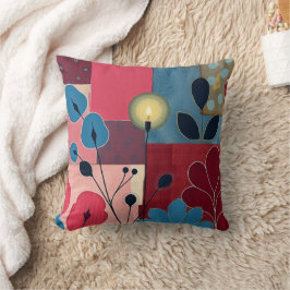 Almofada Boho Travesseiro decorativo Botânico - Cushion Flo
