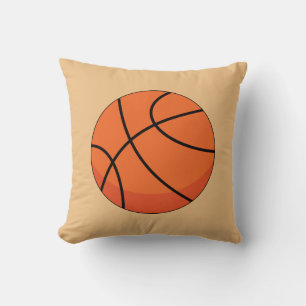 Almofada Bola de Basquete de Cartoon