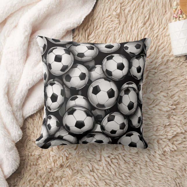 Almofada Bola de Futebol Vibrante (Cobertor)