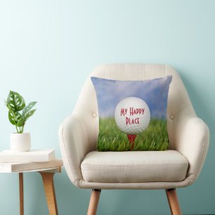 Almofada Bola de Golfe com Texto