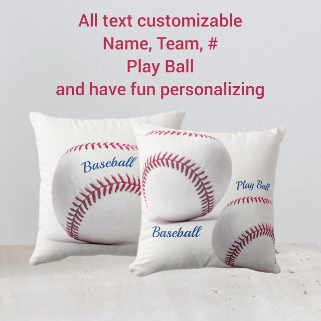 Almofada Bolas brancas com branco vermelho (Criador carregado)